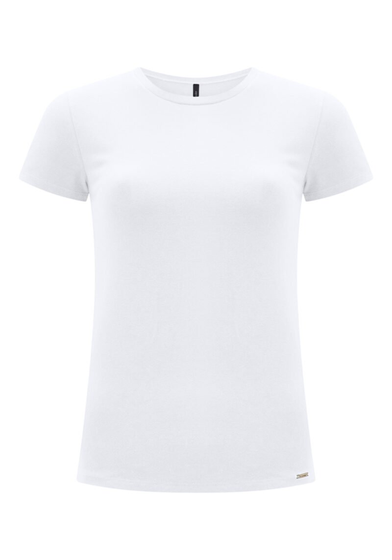 BLUSA MANGA CURTA BASICA FEMININA LUNENDER - 00019 - Imagem 2