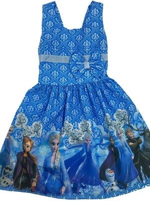 VESTIDO INFANTIL FROZEN