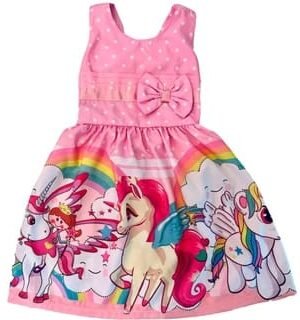 VESTIDOS TEMATICOS UNICORNIO