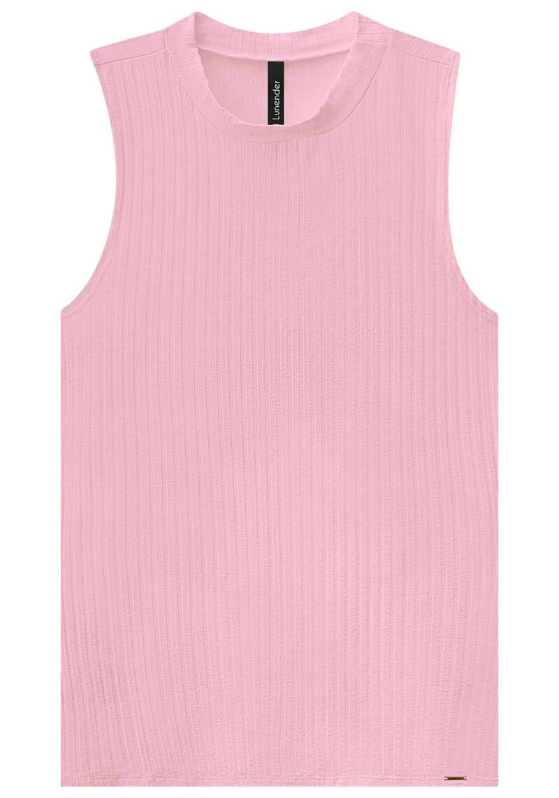 BLUSA REGATA CANELADA BASICA FEMININA LUNENDER - 00361 - Imagem 15