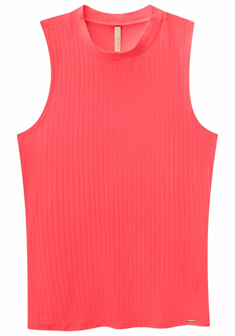 BLUSA REGATA CANELADA BASICA FEMININA LUNENDER - 00361 - Imagem 8