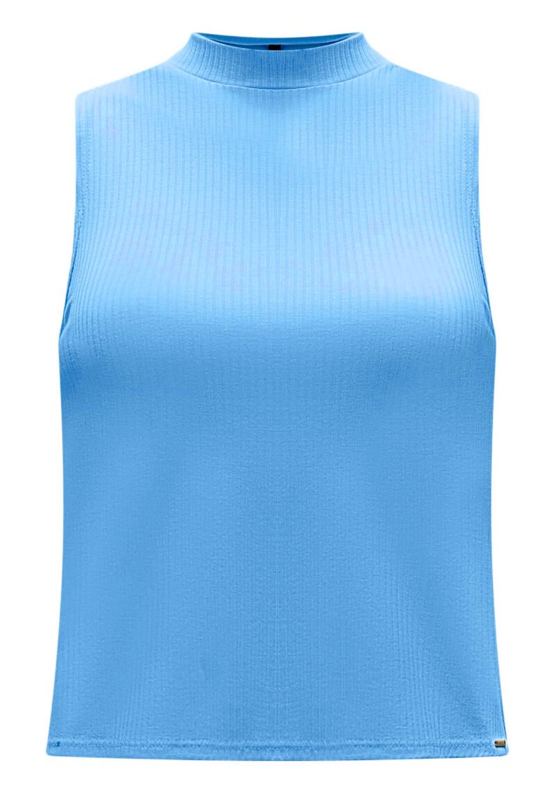 BLUSA CROPPED CANELADA BASICA LUNENDER - 0411 - Imagem 7