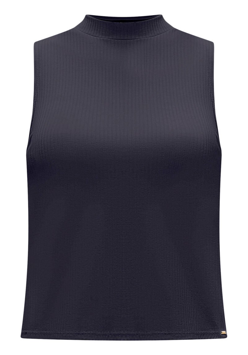 BLUSA CROPPED CANELADA BASICA LUNENDER - 0411 - Imagem 8