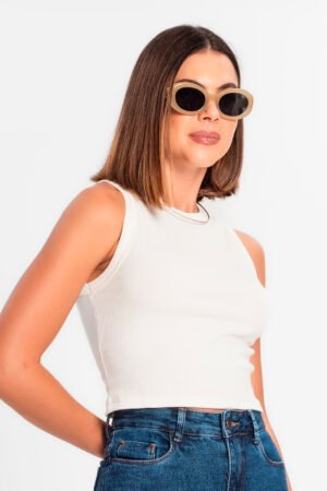 BLUSA CROPPED RIBANA FEMININO ROVITEX - 917395