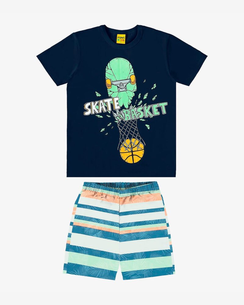 CONJUNTO INFANTIL MENINO ALGODAO ROVITEX - 3091462 - Imagem 2