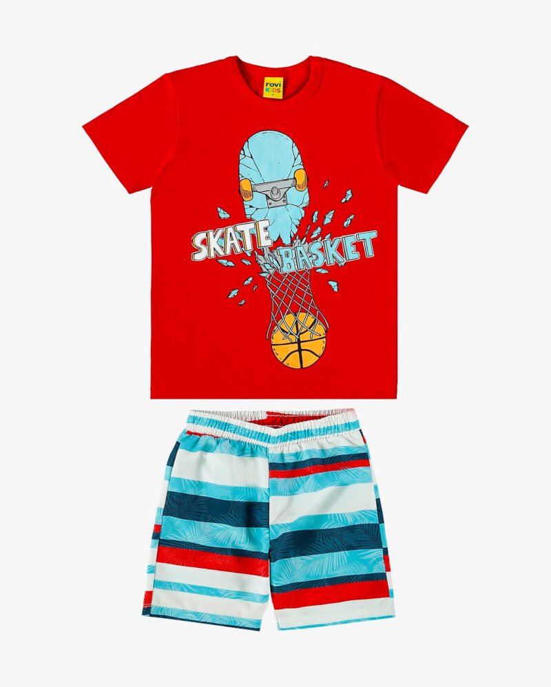 CONJUNTO INFANTIL MENINO ALGODAO ROVITEX - 3091462