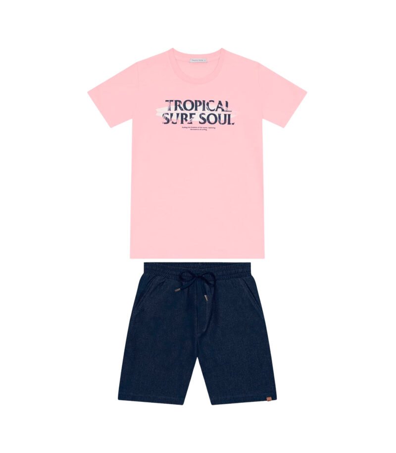 CONJUNTO INFANTIL MENINO TROPICAL TRICK NICK - 1023363
