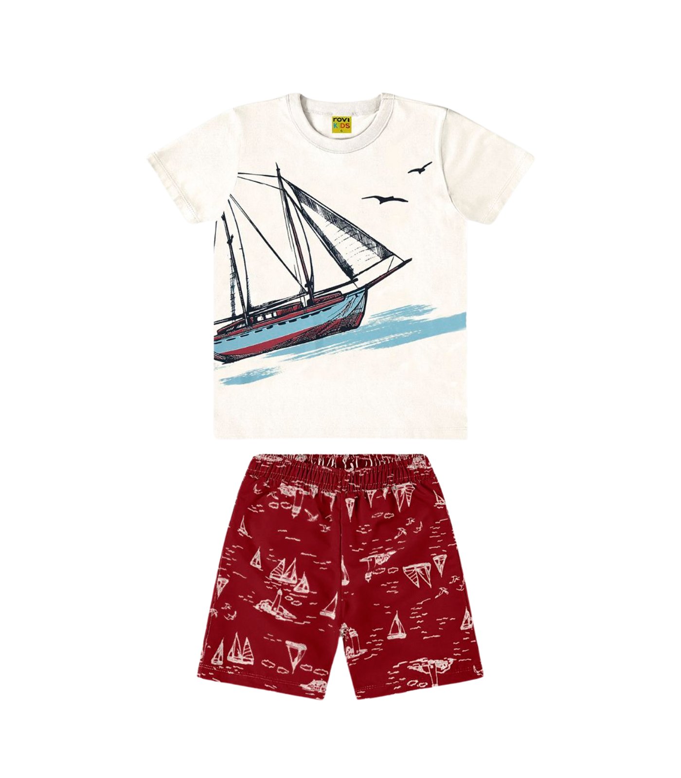 CONJUNTO INFANTIL MENINO ROVITEX BARCO - 3091572 - Imagem 3