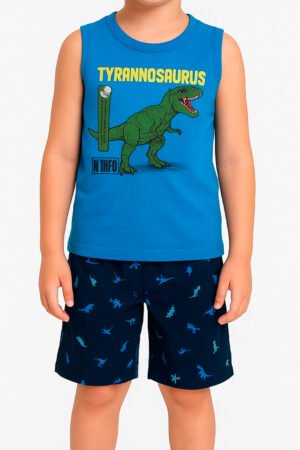 CONJUNTO INFATIL MENINO ROVITEX TYRANNOSAURUS - 30911592