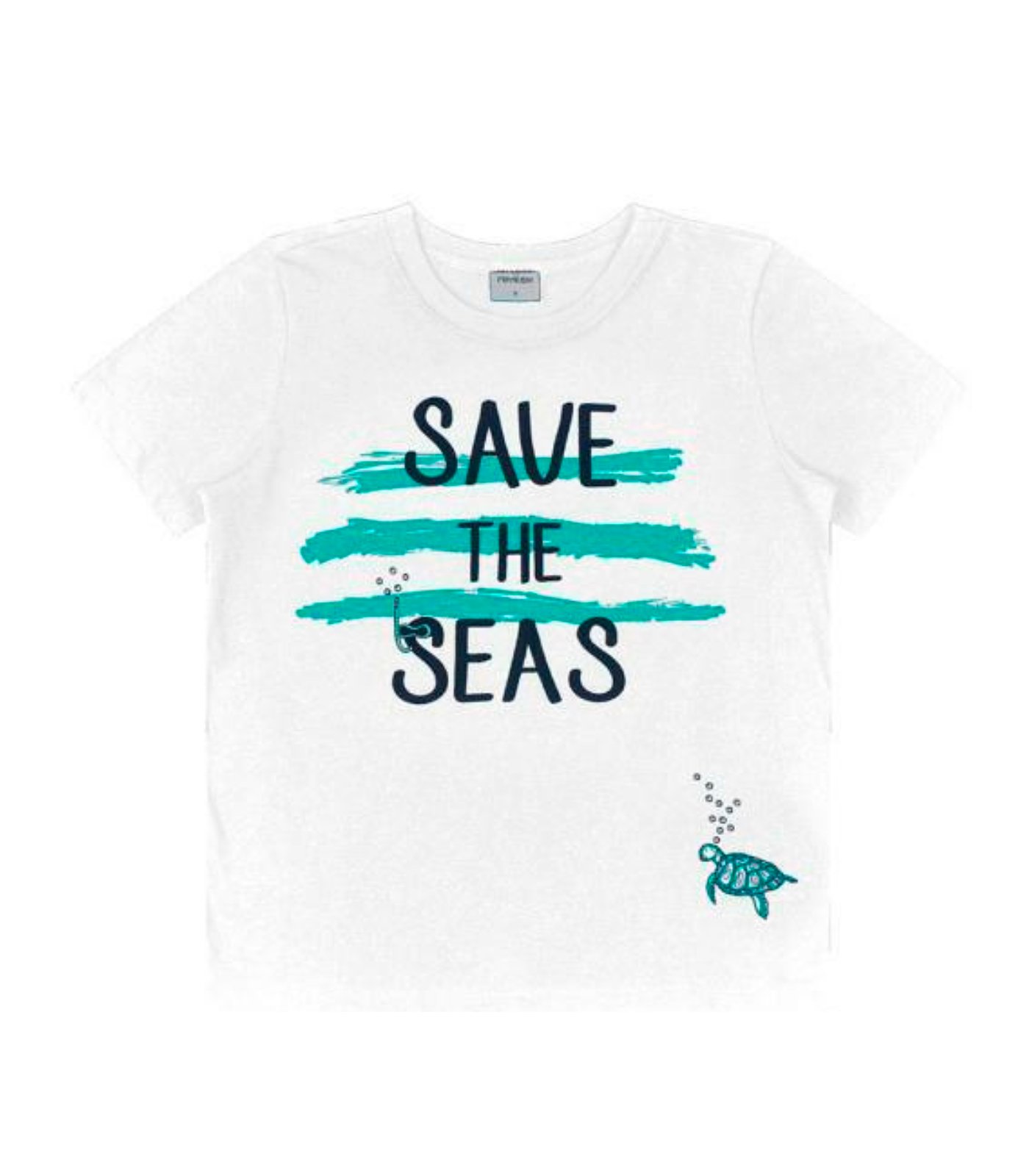 CAMISETA INFANTIL MENINO SAVE THE SEAS ROVITEX - 3091152 - Imagem 2