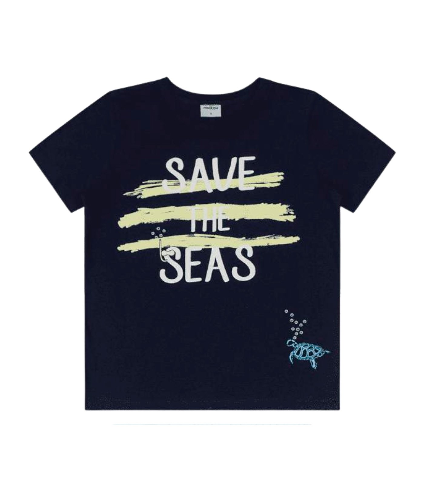 CAMISETA INFANTIL MENINO SAVE THE SEAS ROVITEX - 3091152 - Imagem 5