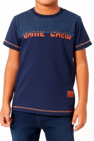 CAMISETA IFANTIL MENINO ROVITEX GAME OVER - 3021042