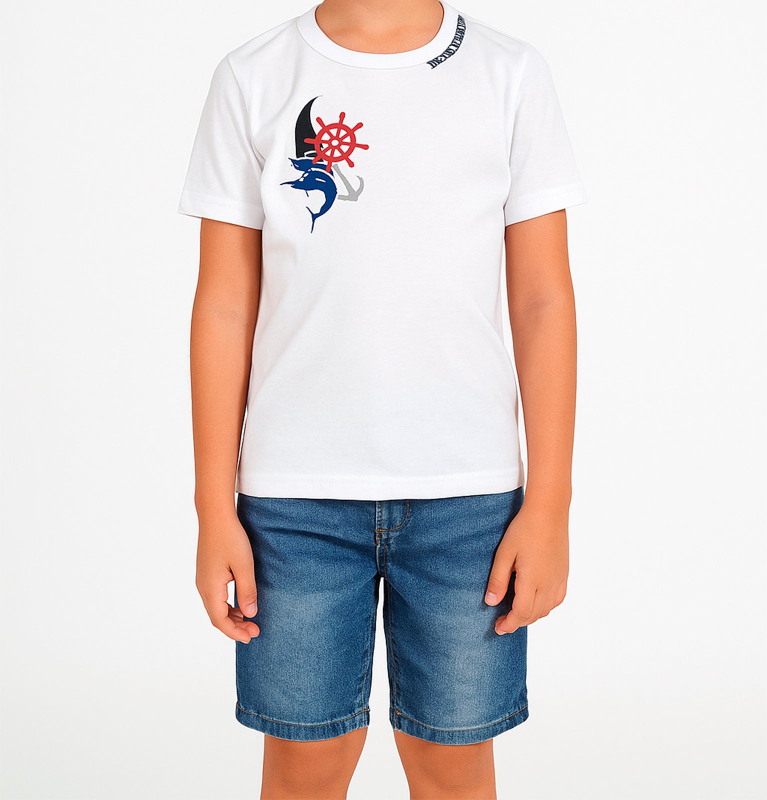 CAMISETA INFANTIL MENINO ALGODAO ROVITEX - 3088611