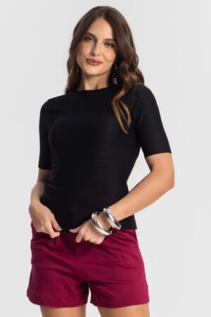 Blusa Feminina Manga Morcego Secret GlamS01799