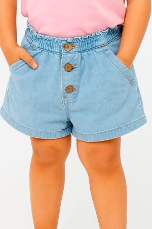 BERMUDA INFANTIL MENINA JEANS TRICK NICK - 1194992
