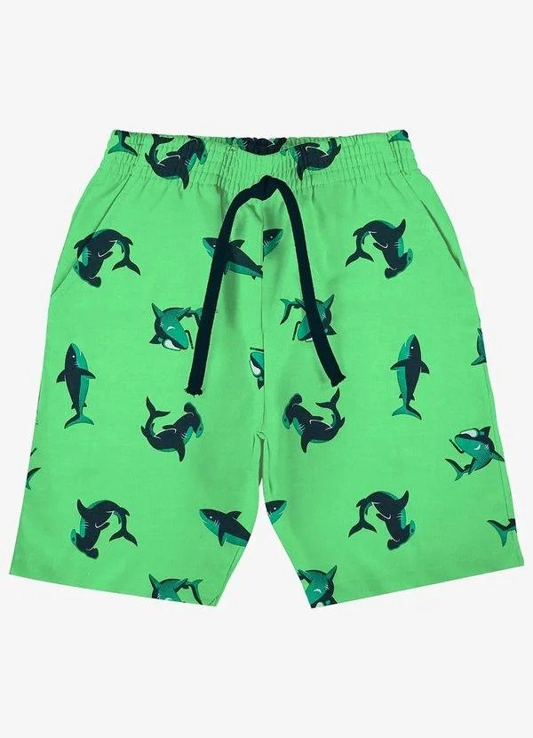 BERMUDA MOLETOM INFANTIL MENINO ROVI KIDS - 3023442 - Imagem 4