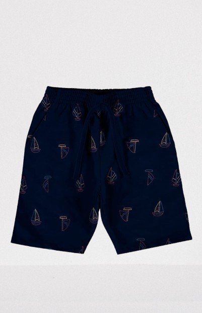 BERMUDA MOLETOM INFANTIL MENINO ROVI KIDS - 3023442 - Imagem 5