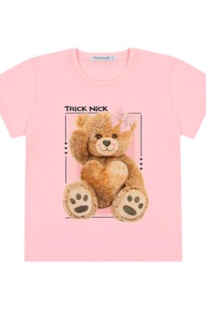 CAMISETA INFANTIL MENINA TRICK NICK - 1131411