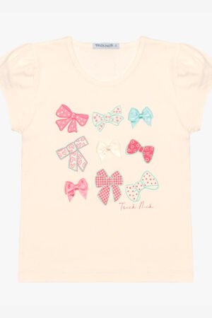 CAMISETA INFANTIL MENINA TRICK NICK LACOS - 1131281