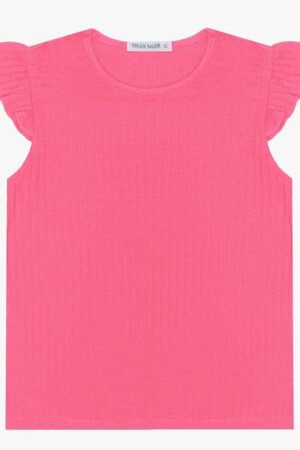 BLUSA DE ALCAS INFANTIL MENINA CANELADA TRICK NICK - 1124552