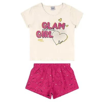 Conjunto Regata com shorts da Rovitex Kids Cinza - Imagem 3