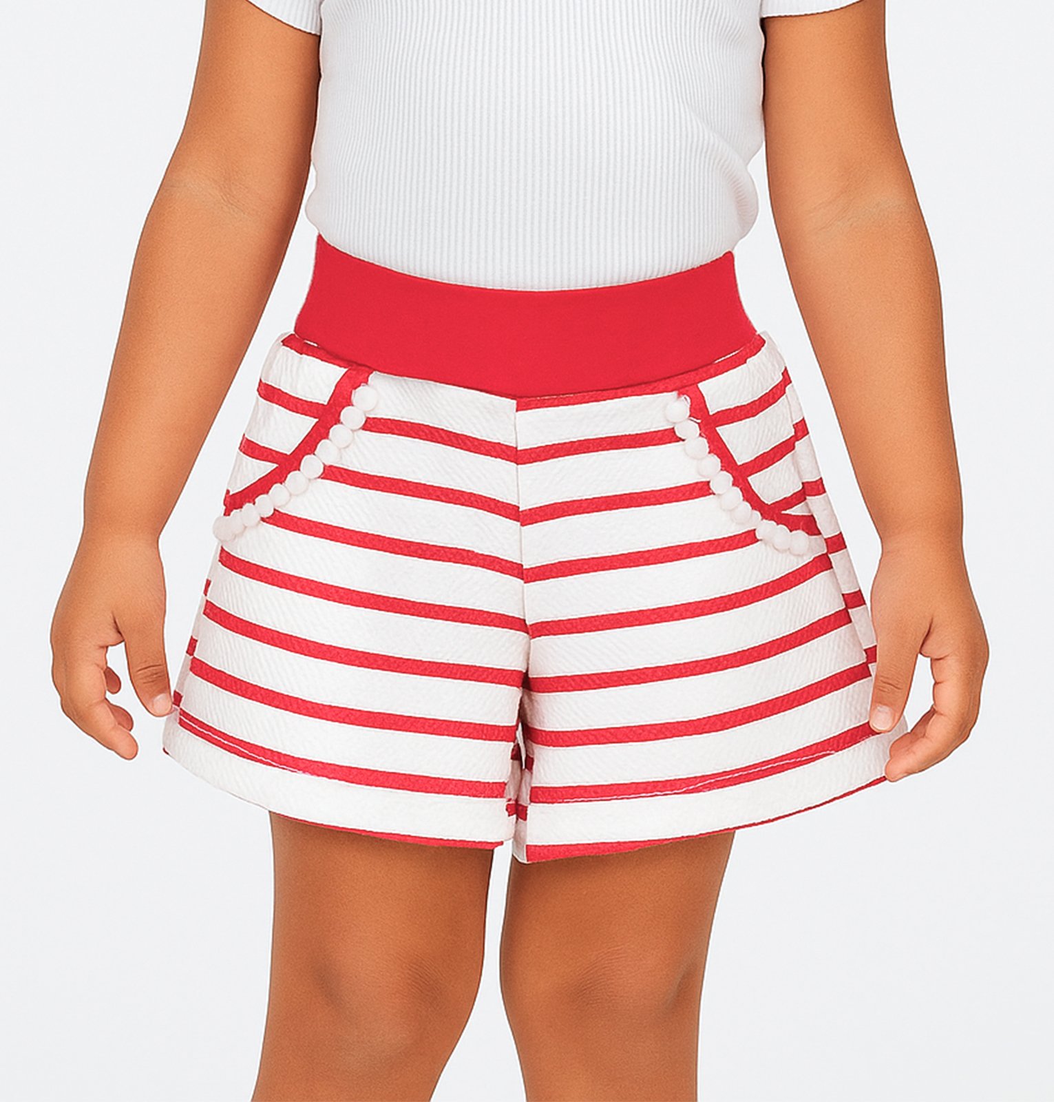 BERMUDA INFANTIL MENINA DIVERSOS - Imagem 10