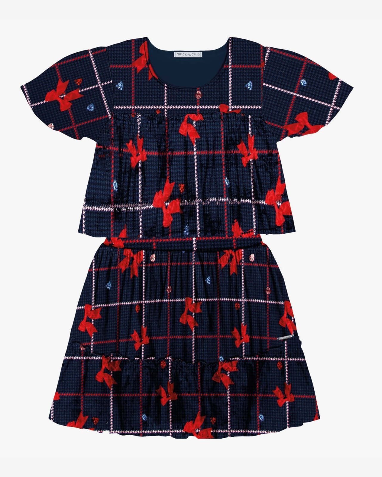 CONJUNTO BERMUDA COM SHORTS SAIA 1131222 - Imagem 2