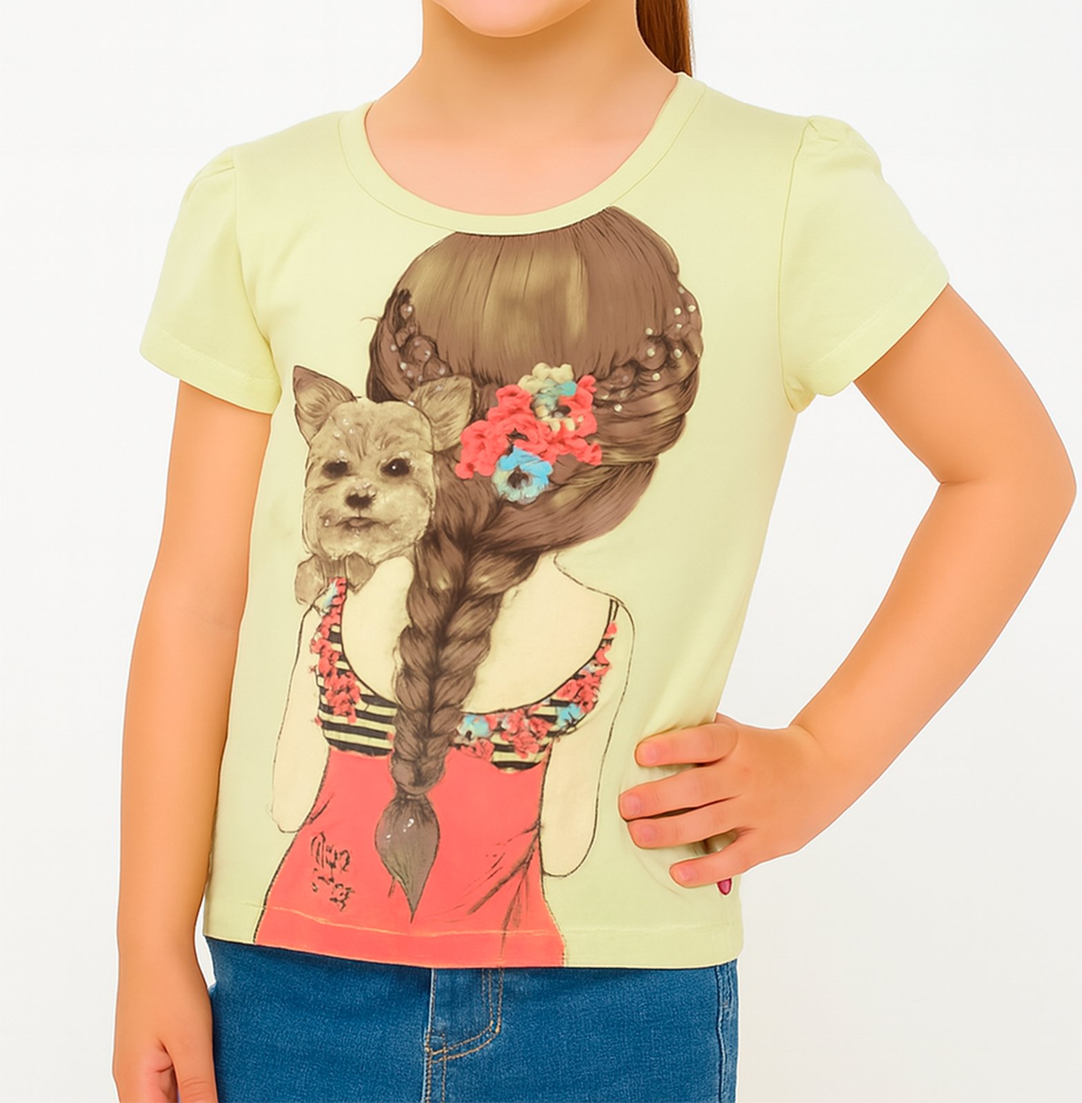 BLUSA MANGA CURTA INFANTIL MENINA MARLAN - 42253