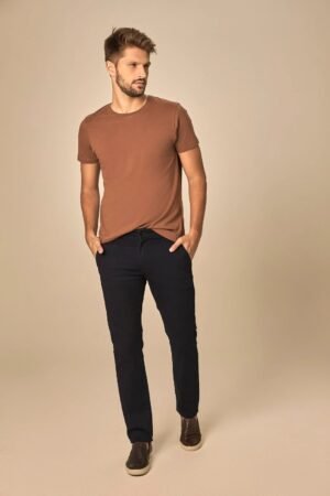 CALCA SARJA D'PANUS JEANS MASCULINA 1.6851   MARINHO