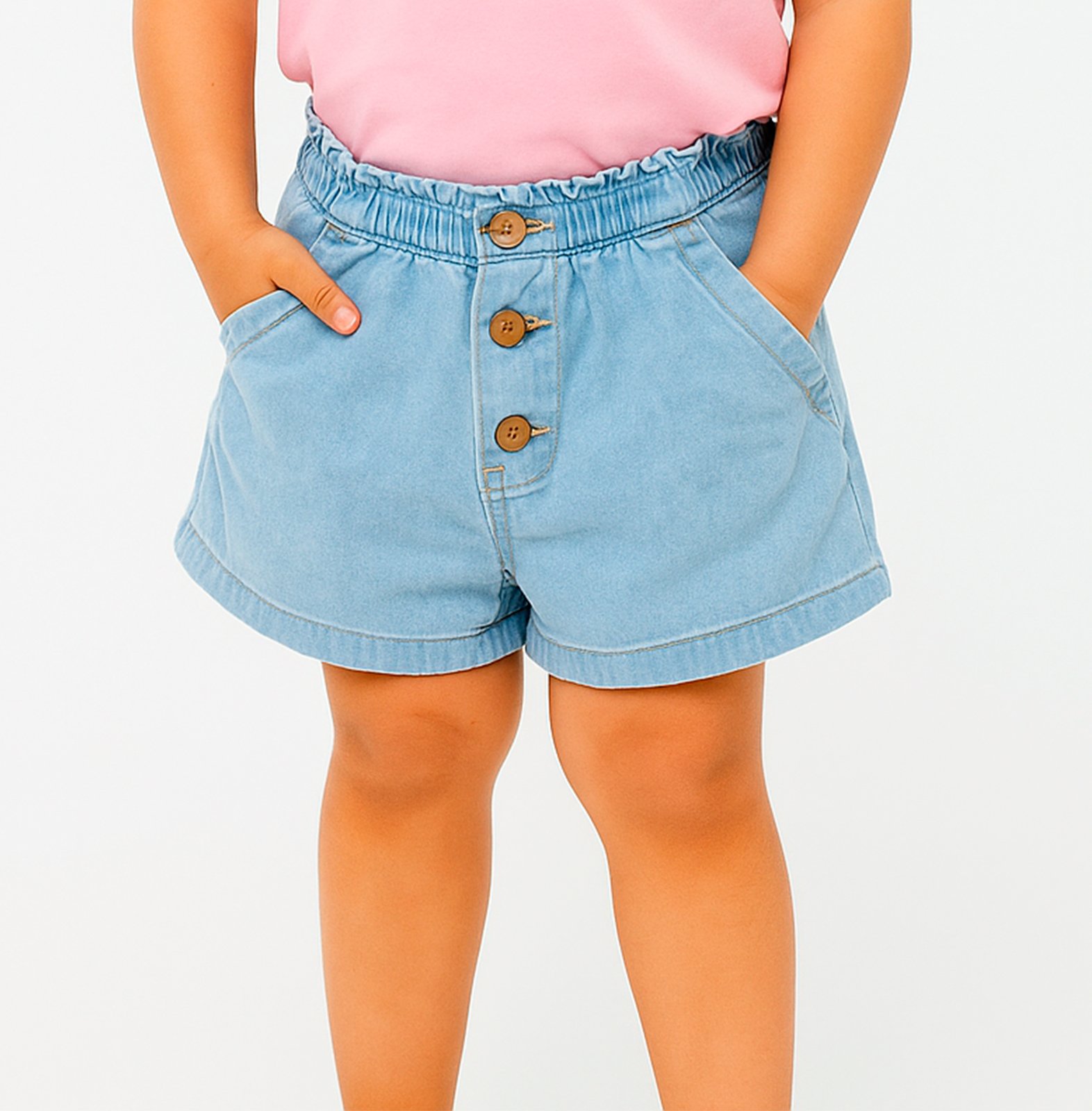 BERMUDA INFANTIL MENINA JEANS TRICK NICK - 1194992 - Imagem 2