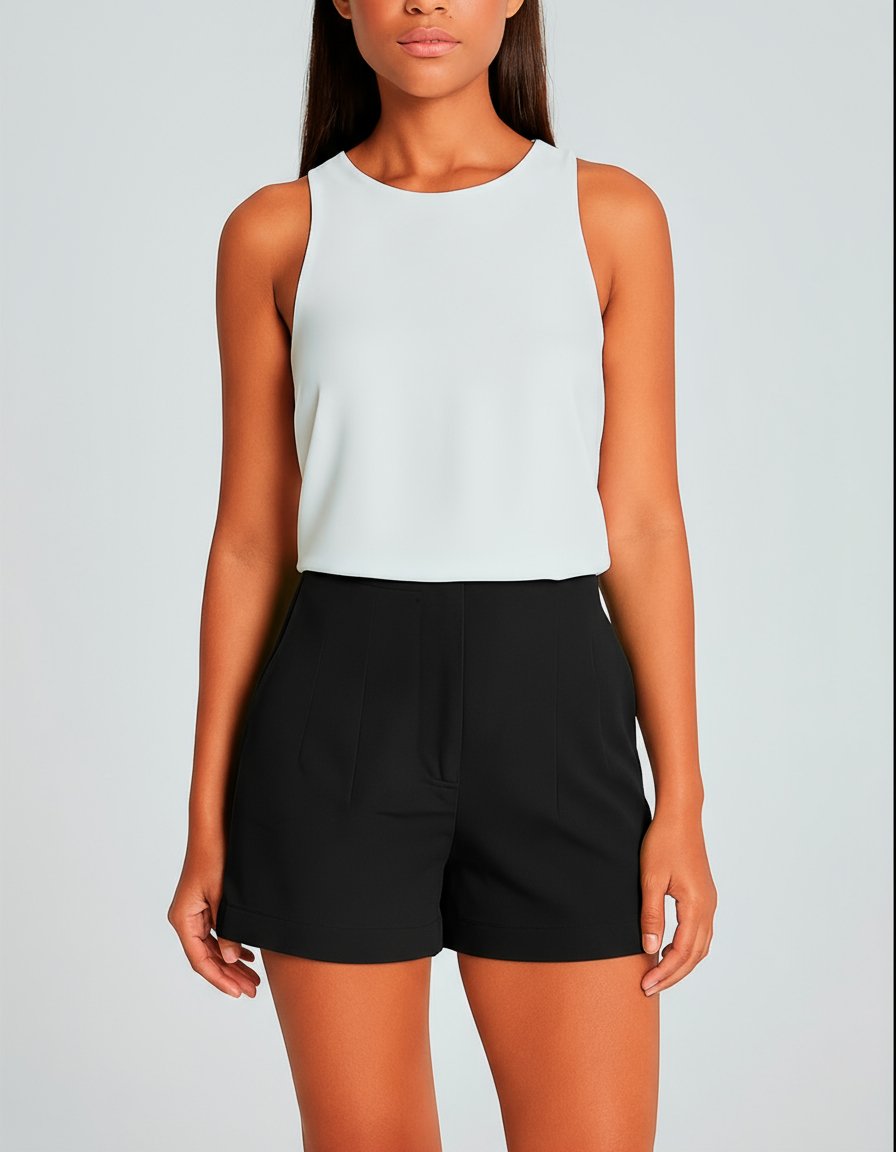 SHORT FEMININO ALFAIATARIA SHOW MODAS - Imagem 2