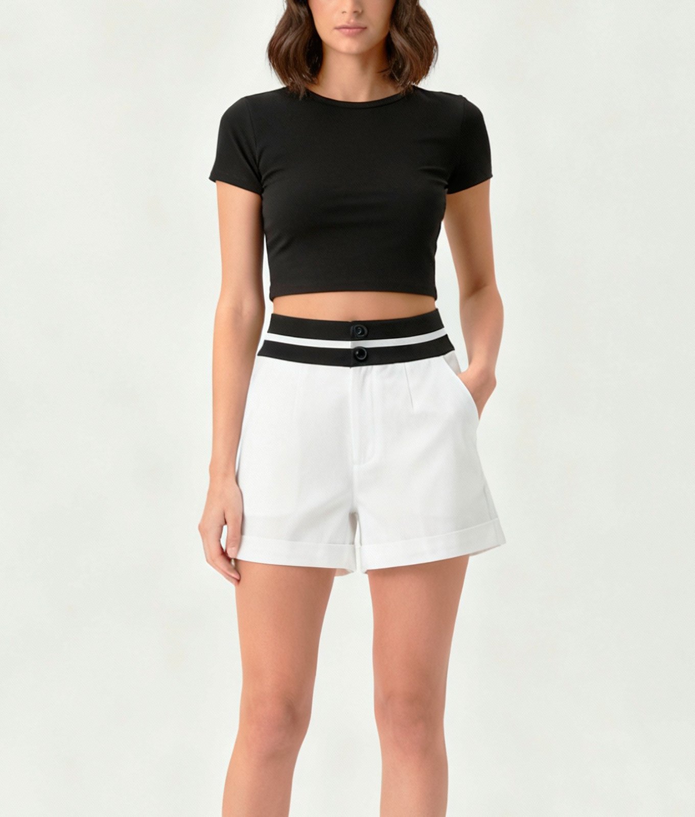 SHORT ALFAIATARIA FEMININO LULI MODAS - Imagem 15