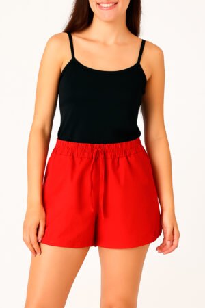 SHORT TACTEL FEMININO CASUAL BASICO