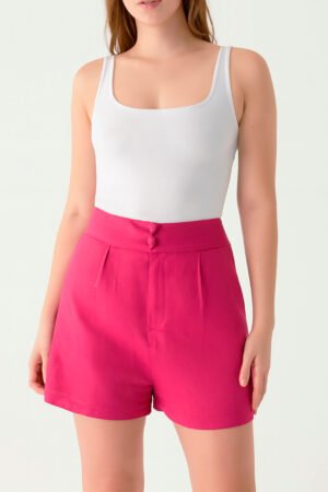 SHORT CURTO ALFAIATARIA FEMININO LULI MODAS