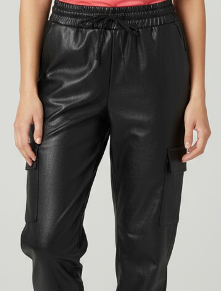 CALCA VIVI FASHION CARGO TECIDO EMCERADO .. - Imagem 3