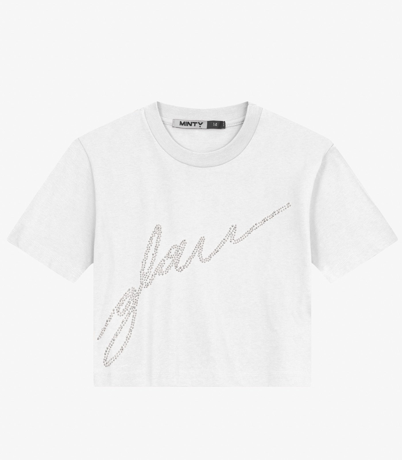 T-SHIRT JUVENIL MEIA MALHA MINTY - M00446 - Imagem 8