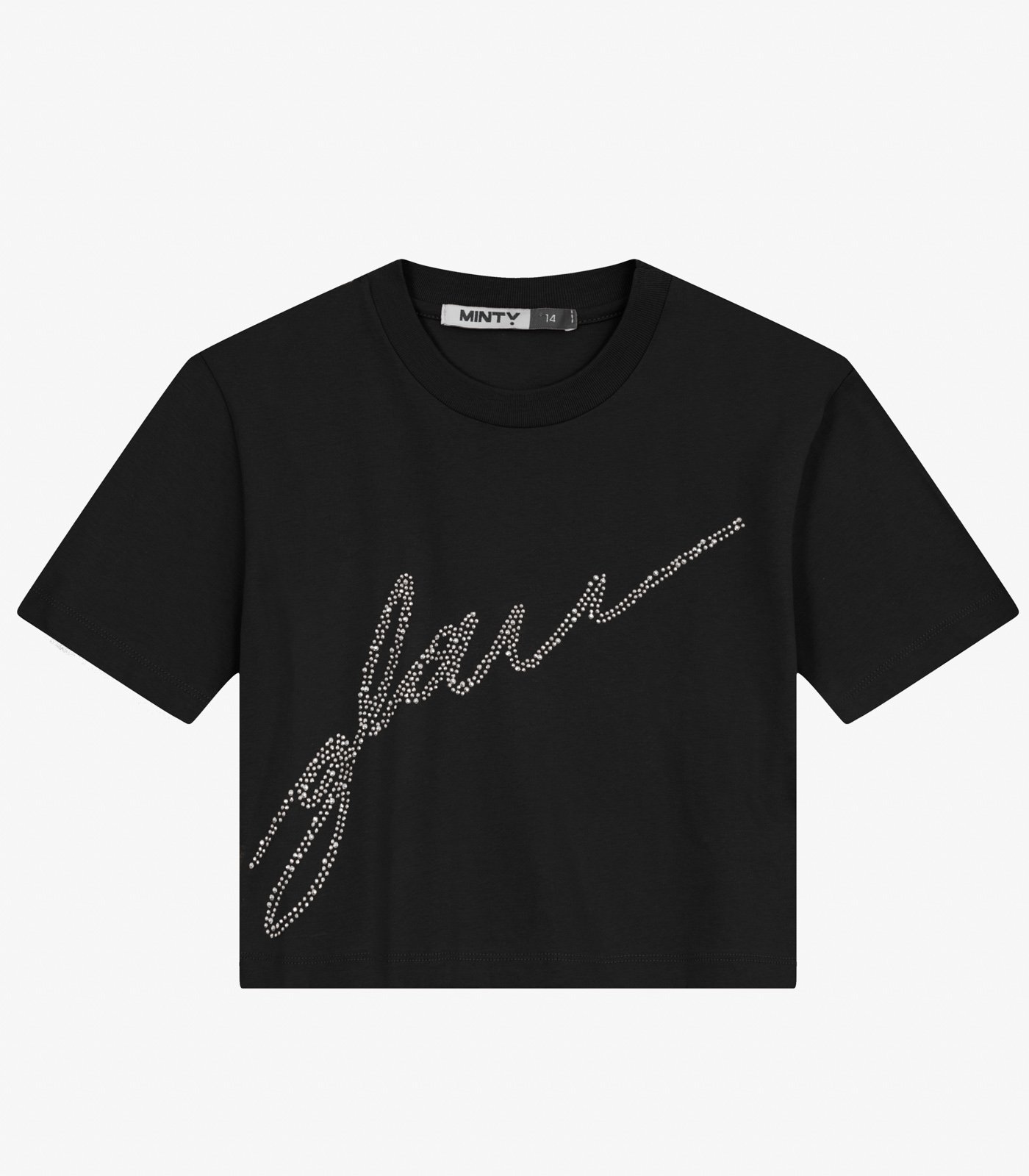 T-SHIRT JUVENIL MEIA MALHA MINTY - M00446