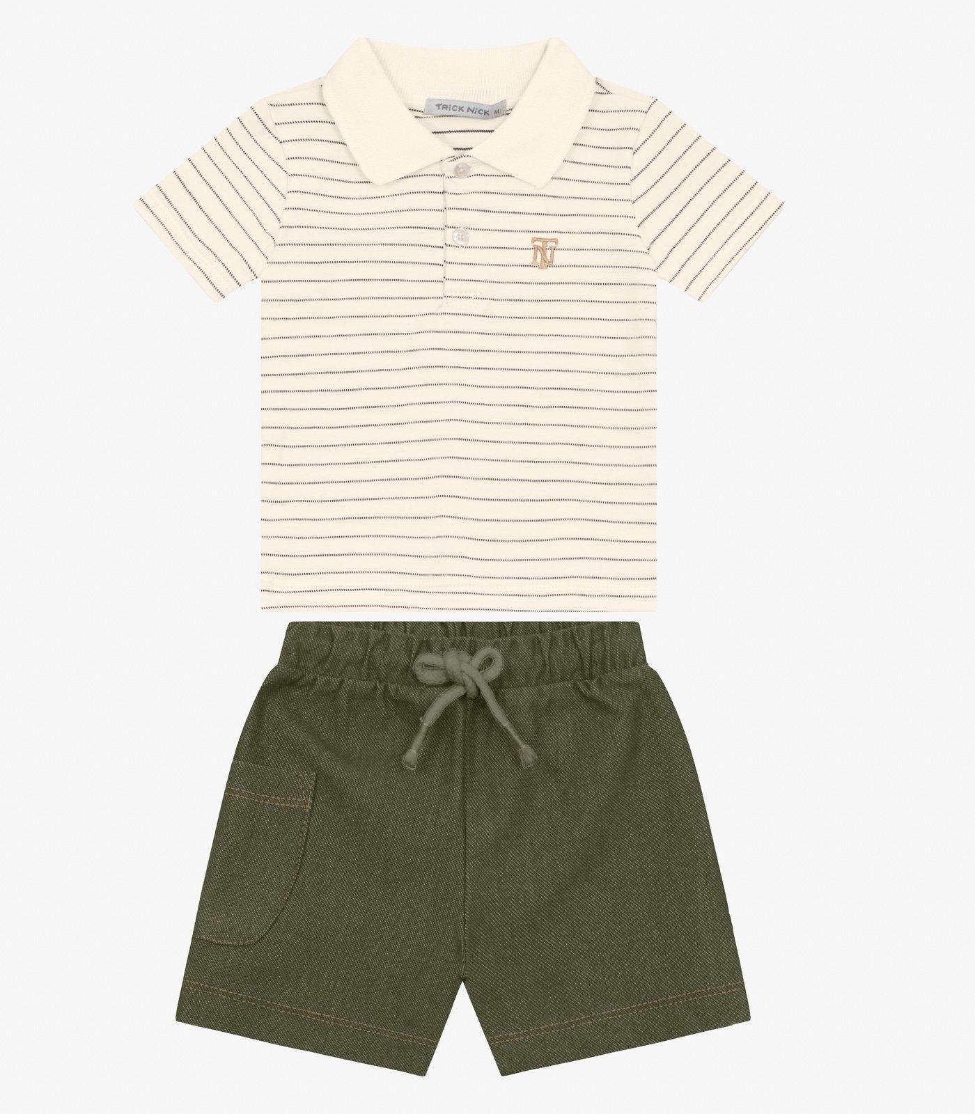 CONJUNTO INFANTIL POLO TRICK NICK - 1025281 - Imagem 2