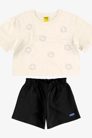 CONJUNTO INFANTIL MENINA ROVI KIDS - 3143892