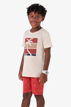 CONJUNTO CAMISETA E BERMUDA ROVI KIDS - 3026862