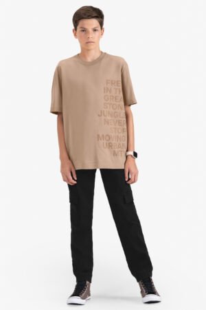 CAMISETA JUVENIL MENINO MEIA MALHA MINTY - M60250