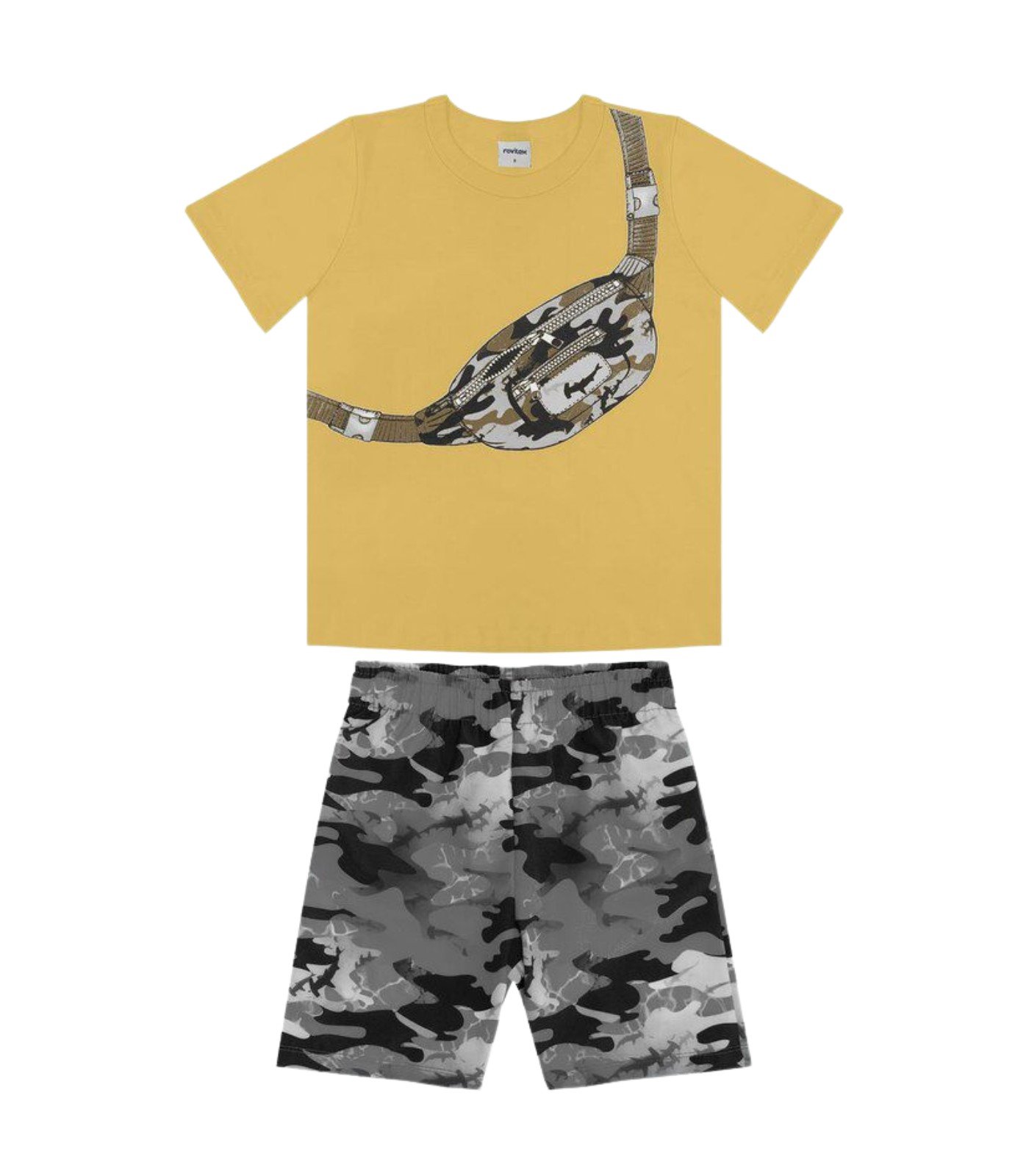 CONJUNTO INFANTIL MENINO ROVITEX CAMUFLADO - - Imagem 2