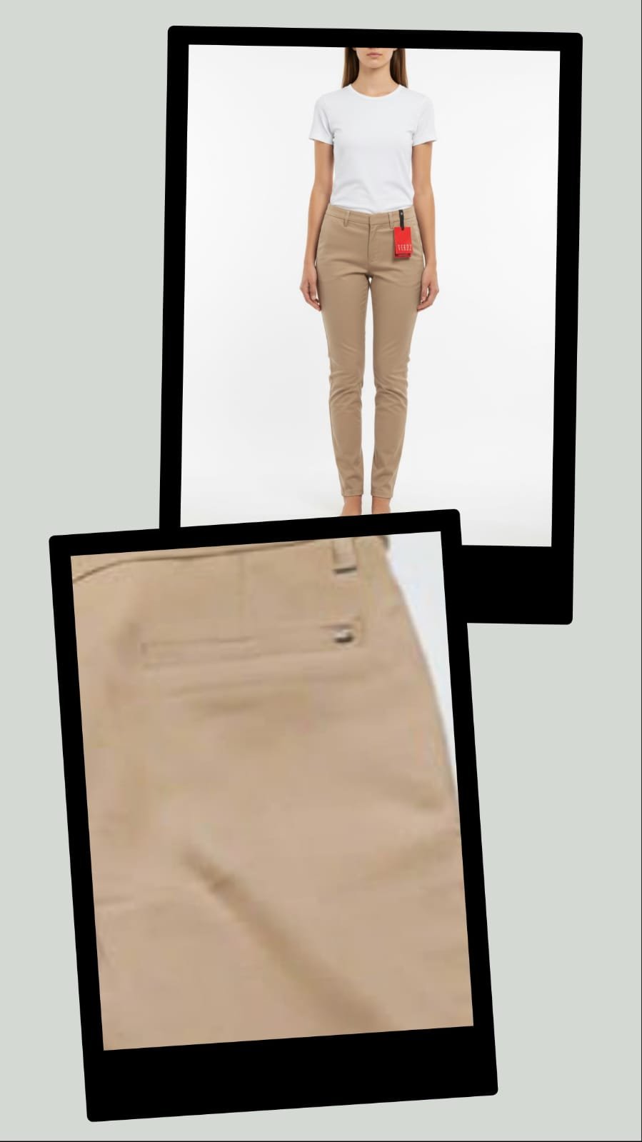 BERMUDA CIGARETE FEMENINA COS ALTO 21811 - Imagem 4