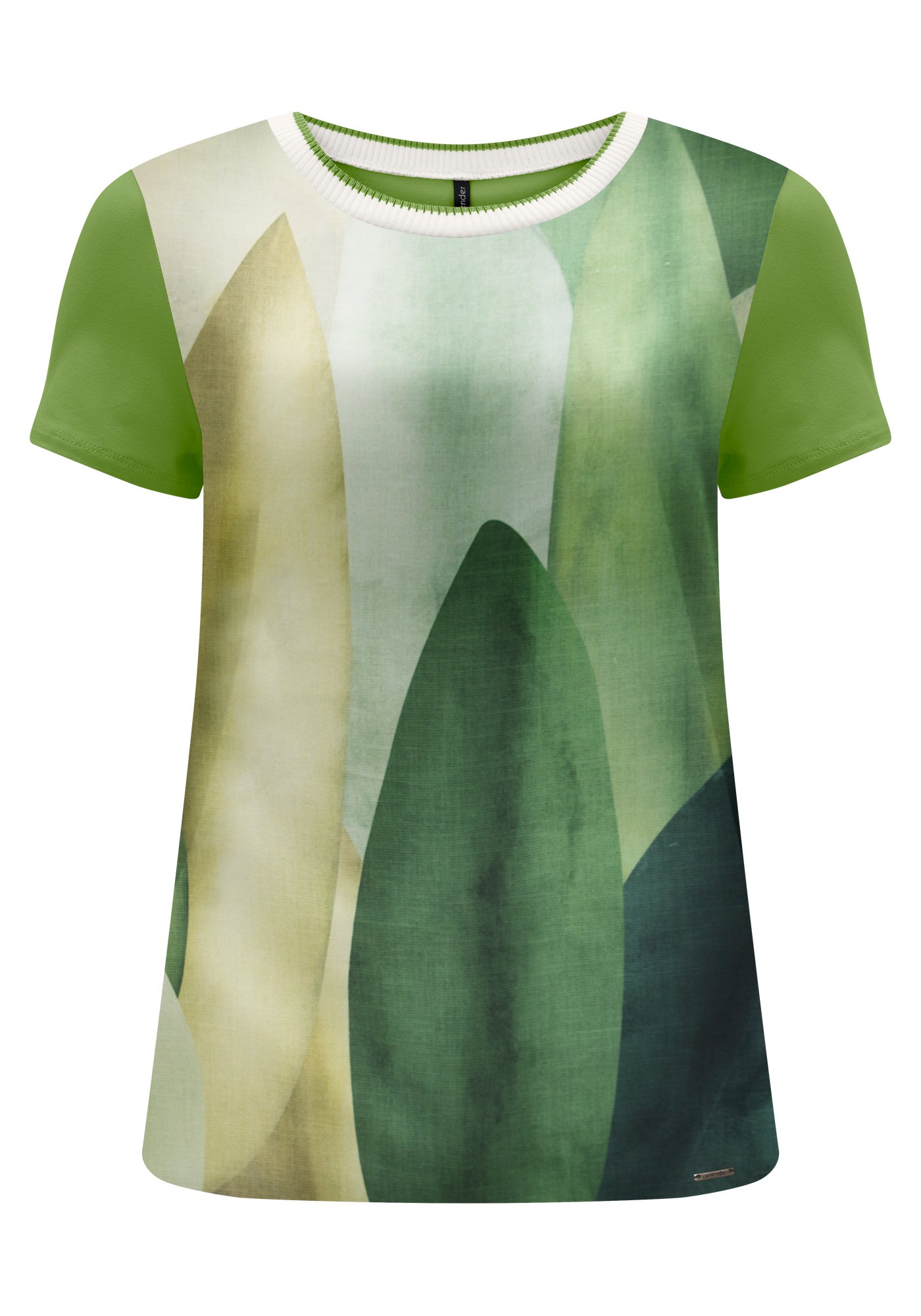 BLUSA FEMININA ESTAMPADA VISCOSE LUNENDER - C5054 - Imagem 2