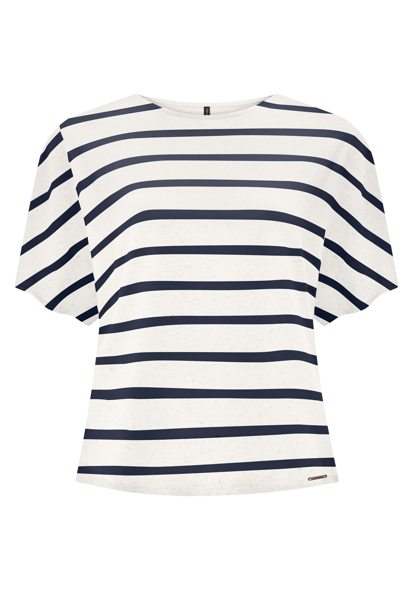 BLUSA MANGA CURTA MALHA LINHO FEMININA LUNENDER - C5046 - Imagem 6