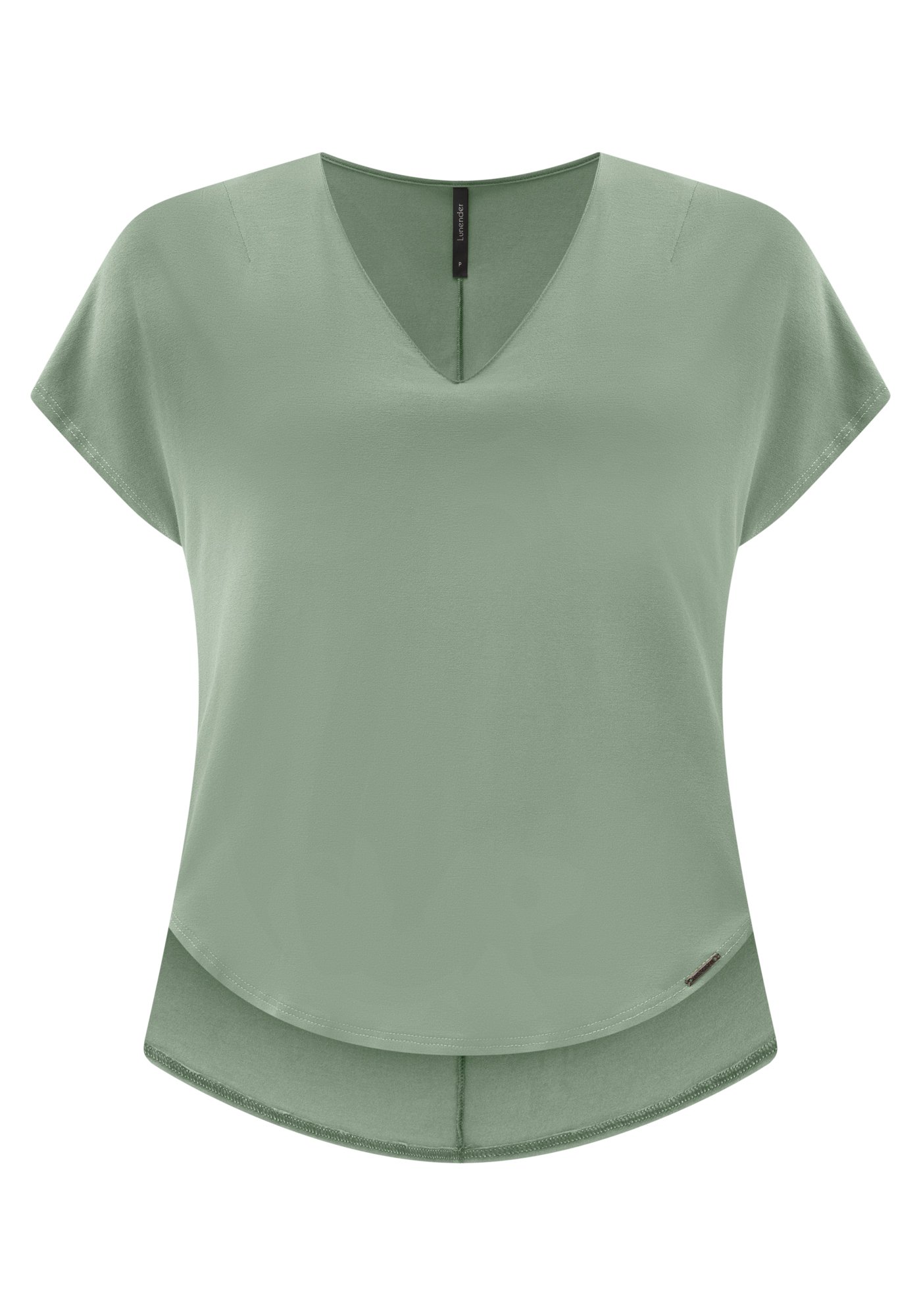 BLUSA MANGA CURTA MALHA VISCOSE FEMININA LUNENDER - C5108 - Imagem 3