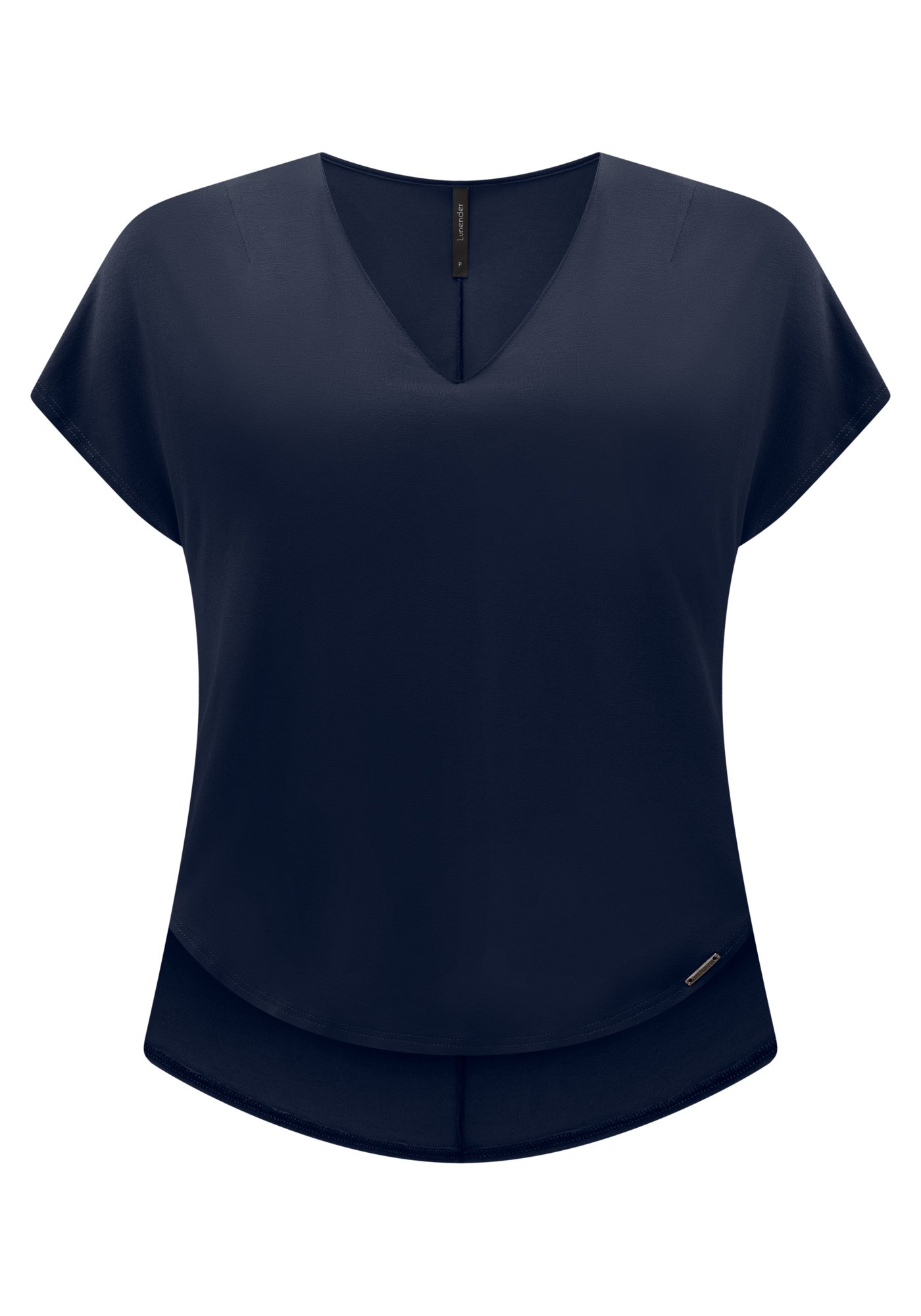 BLUSA MANGA CURTA MALHA VISCOSE FEMININA LUNENDER - C5108 - Imagem 4