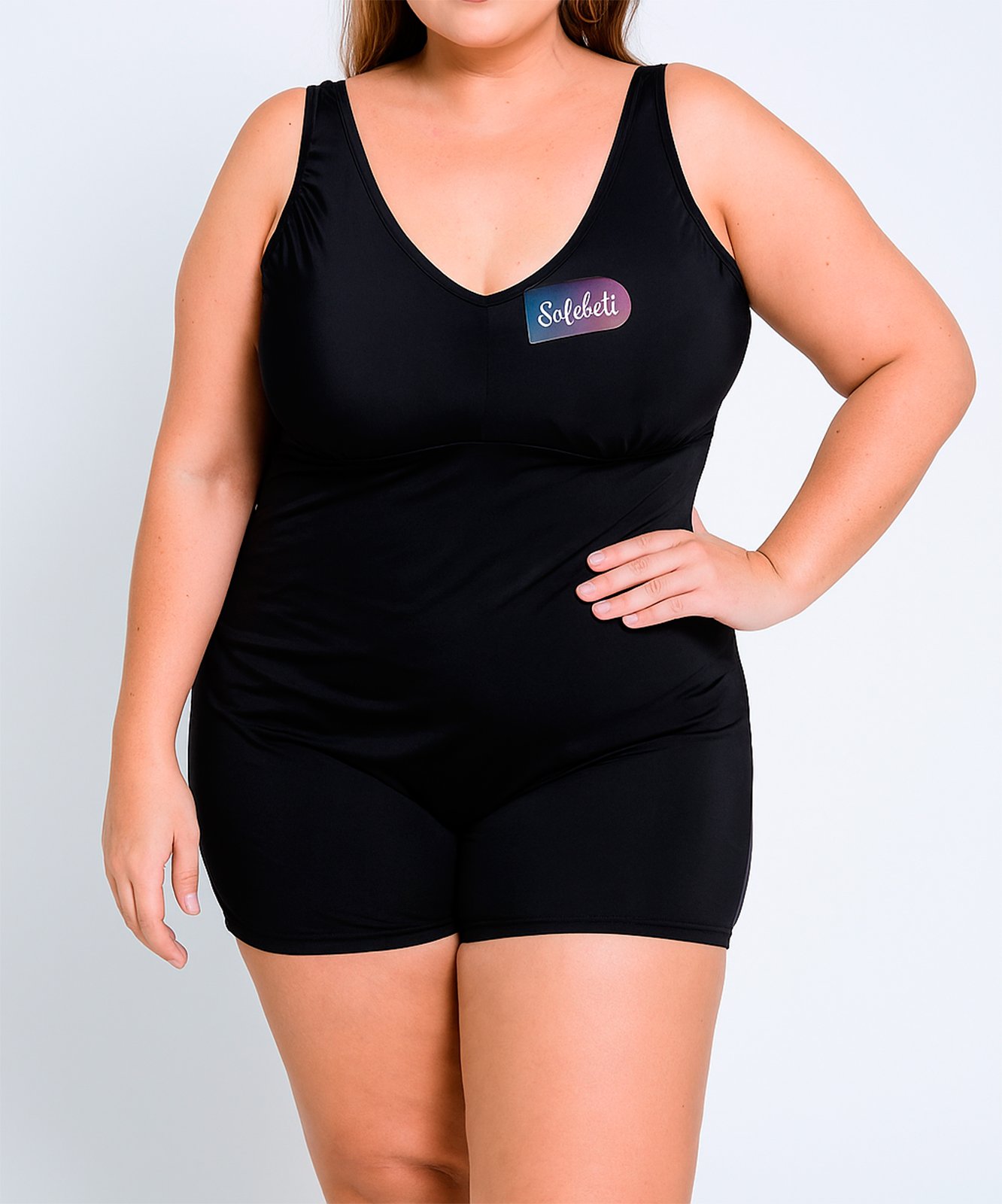 MAIO NATACAO PLUS SIZE SABRIELI BEACHWEAR - 4919 - Imagem 9