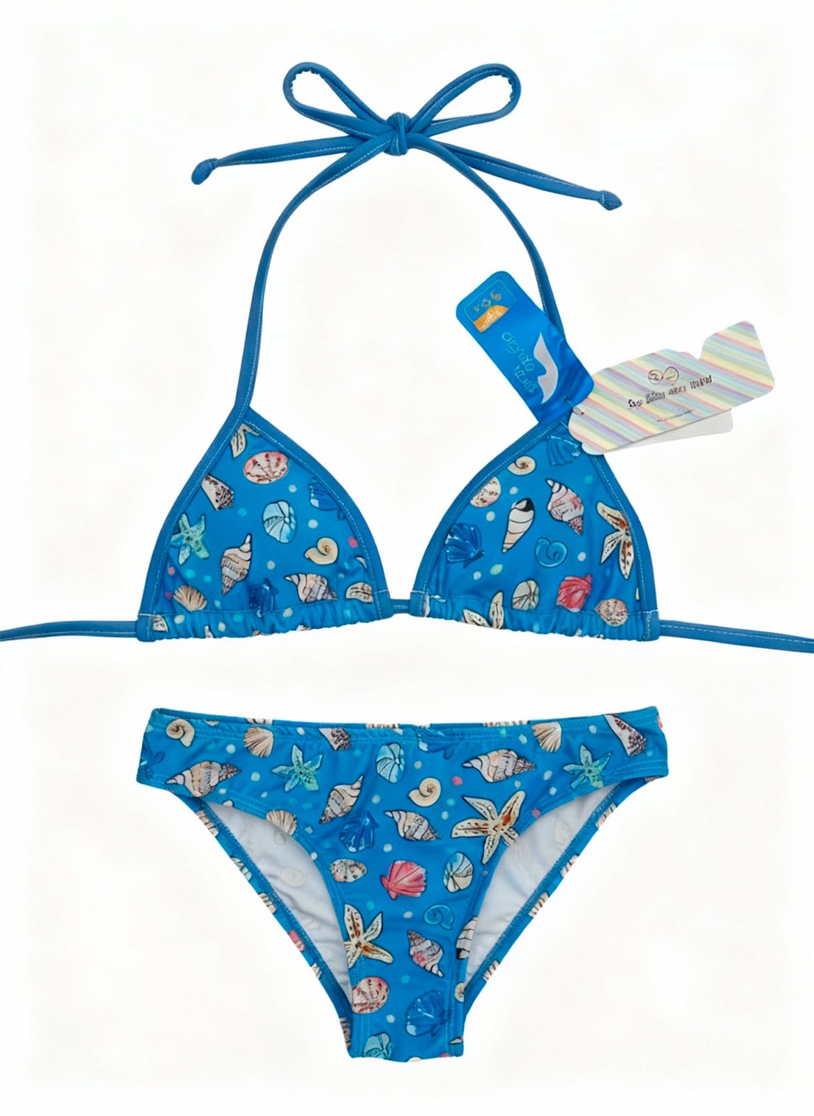 CONJUNTO BIQUINI CORTININHA PROTECAO UV BdBB MODA INFANTIL - 132 - Imagem 4