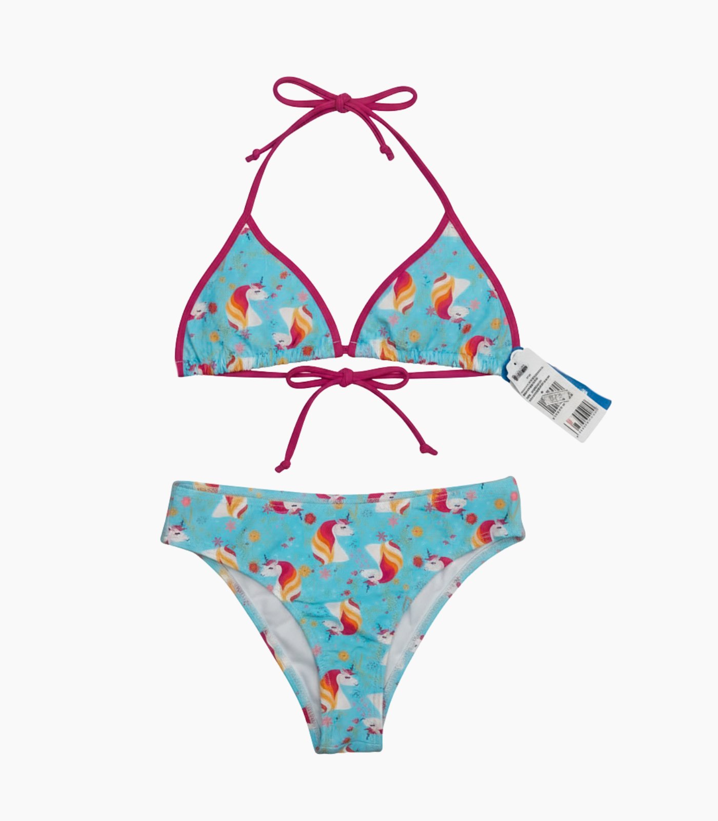 CONJUNTO BIQUINI CORTININHA PROTECAO UV BdBB MODA INFANTIL - 132 - Imagem 9